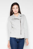 Decorative Pocket Ramoneska Jacket for Everyday Style