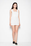 Elegant Dungarees with Spectacular Neckline and Top