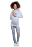 Maternity sweatshirt model 84457 PeeKaBoo