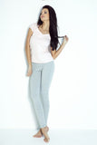 Charming Bow-Decorated Cotton Leggings for Everyday Comfort