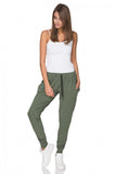 Comfortable Loose-Fit Cotton Trousers with Welt Finish