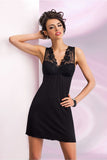 Feminine Lace Nightdress with Soft Cups and Elegant Cut