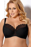 Elegant Lace Semi-Padded Bra with Cotton Lining