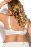 Elegant Lace Semi-Padded Bra with Cotton Lining