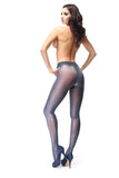 Sexy 20 DEN Sheer Tights with Intimate Cut-Out & Shine