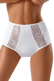 Comfortable Higher Women's Briefs with Lace Detail