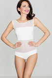 Transparent Fitted Body for a Stylish Look