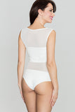 Transparent Fitted Body for a Stylish Look