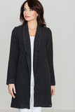 Large Collar Midi Coat in Minimalist Style for All Occasions