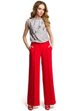 Wide Leg Trousers with Pockets for Everyday and Events