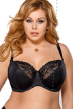 Elegant Embroidered Classic Soft Bra with Cleavage Support