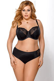 Elegant Embroidered Classic Soft Bra with Cleavage Support