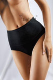 Elegant High-Waisted Lace Panties for Tummy Shaping