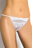 Delicate Tulle V-Back Thong with Subtle Decor Details