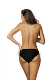 Elegant High-Cut Bikini Bottom with Adjustable Side Straps