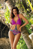 Fashionable Ethno-Inspired One-Piece Swimsuit in Juicy Colors