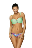 Pastel Two-Piece Swimsuit with Brazyliana Bottom