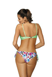 Pastel Two-Piece Swimsuit with Brazyliana Bottom