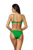 Elegant Padded Push-Up Swimsuit with Detachable Straps
