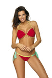 Tropical Two-Piece Bikini Swimsuit for a Stunning Beach Look