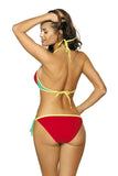 Tropical Two-Piece Bikini Swimsuit for a Stunning Beach Look