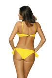 Exotic Monokini Swimsuit with Brazilian Back & Jewel Bow