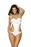 Exotic Brazilian Monokini Swimsuit with Frill & Bow