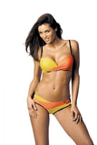 Exotic Holiday Swimsuit with Padded Push-Up Cups