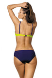 Exotic Holiday Swimsuit with Padded Push-Up Cups