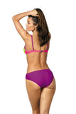 Exotic Holiday Swimsuit with Padded Push-Up Cups