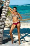 Sporty Two-Piece Swimsuit for Medium to Large Busts
