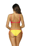 Cute Dotted Two-Piece Swimsuit for Beach Fun