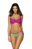 Cute Polka Dot Two-Piece Swimsuit for Beach Fun