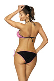 Lovely Two-Piece Bikini Swimsuit with Lace Trim