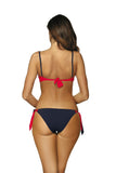 Feminine Lace-Trimmed Swimsuit in Juicy Colors