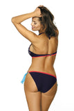Feminine Two-Piece Swimsuit in Fruit Sorbet Colors