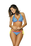 Feminine Two-Piece Swimsuit with Sweet Sorbet Design