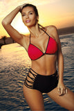 Summer Chic Two-Piece Swimsuit with Sexy Side Cutouts