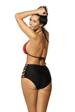 Summer Chic Two-Piece Swimsuit with Sexy Side Cutouts