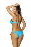 Fashionable Push-Up Brazilian Swimsuit in Vibrant Colors