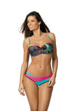 Colourful Two-Piece Swimsuit for Beach Fun!