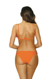 Charming Two-Piece Swimsuit with Flirty Frills