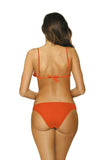 Feminine Two-Piece Swimsuit with Charming Ruffles