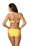 Elegant Two-Piece Swimsuit with Push-Up Support