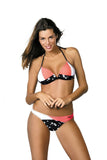 American Dream Style Padded Bikini with Star Pattern