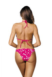 American Dream Style Padded Bikini with Star Pattern