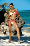 Twist Push-Up Two-Piece Swimsuit in Vibrant Colors