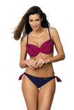 Eye-Catching Two-Piece Swimsuit with Push-Up Support