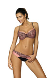 Sexy Two-Piece Swimsuit with Mesh Detail for Summer Fun