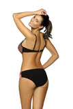 Sexy Two-Piece Swimsuit with Mesh Detail for Summer Fun